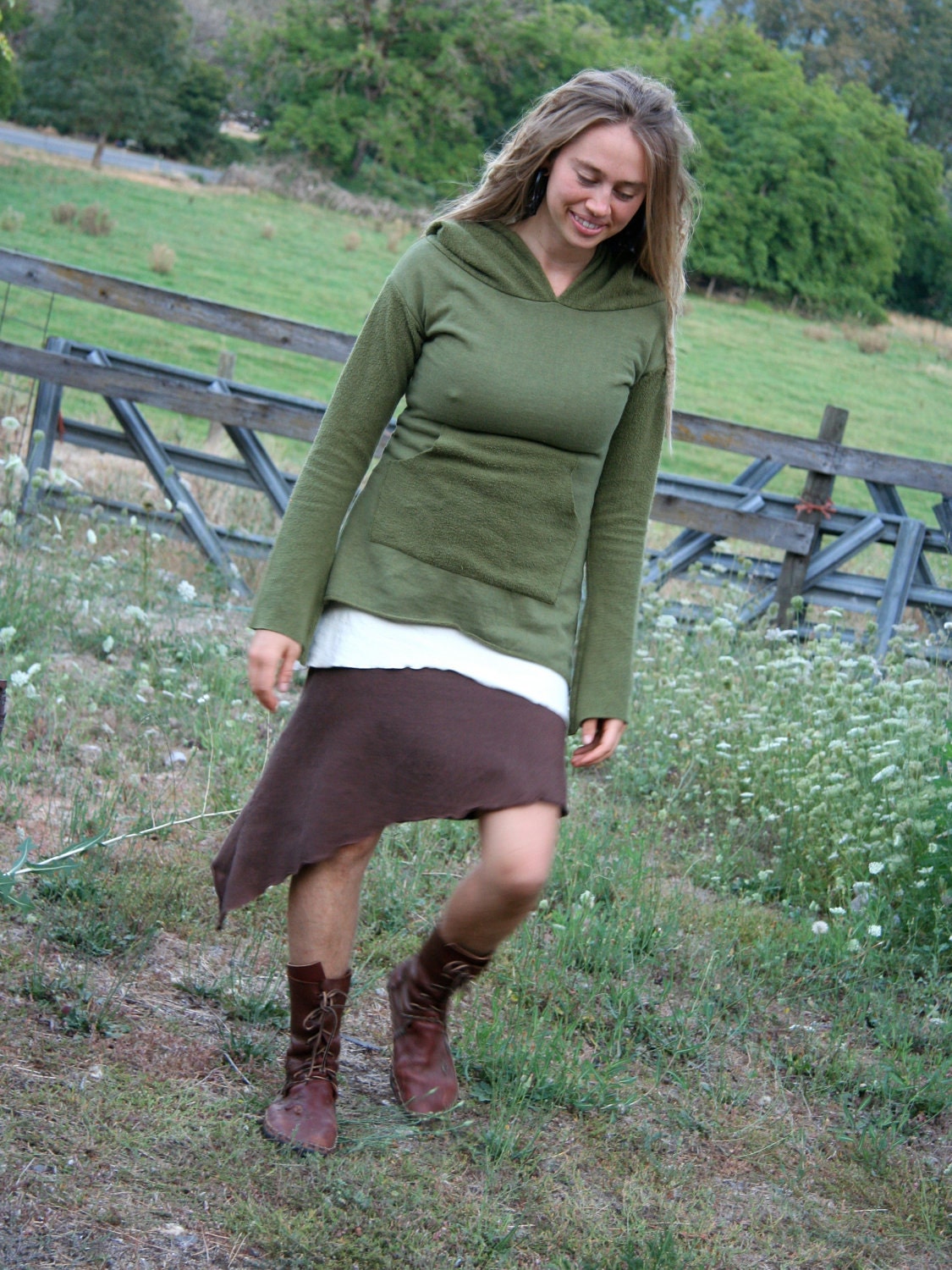 Humble Hempress Hoodie-Hemp and Organic Cotton Fleece