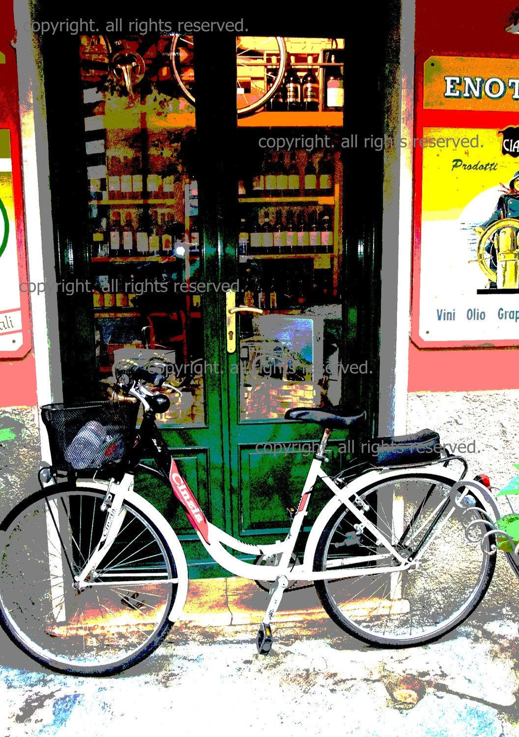 Italian Bicycle Original Photography for Interior Design Fine Art