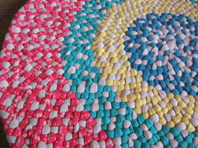 Made to Order Braided Nursery Rug in your choice of colors