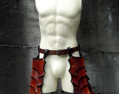 Forest Elf Leather Tassets