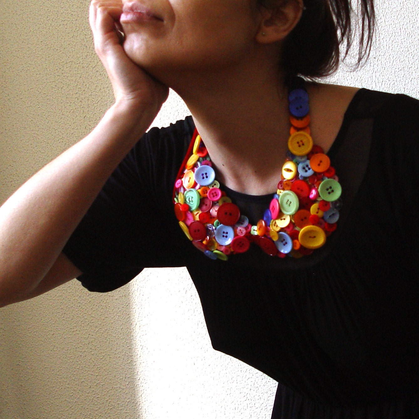 Peter Pan " Colour Burn " Collar