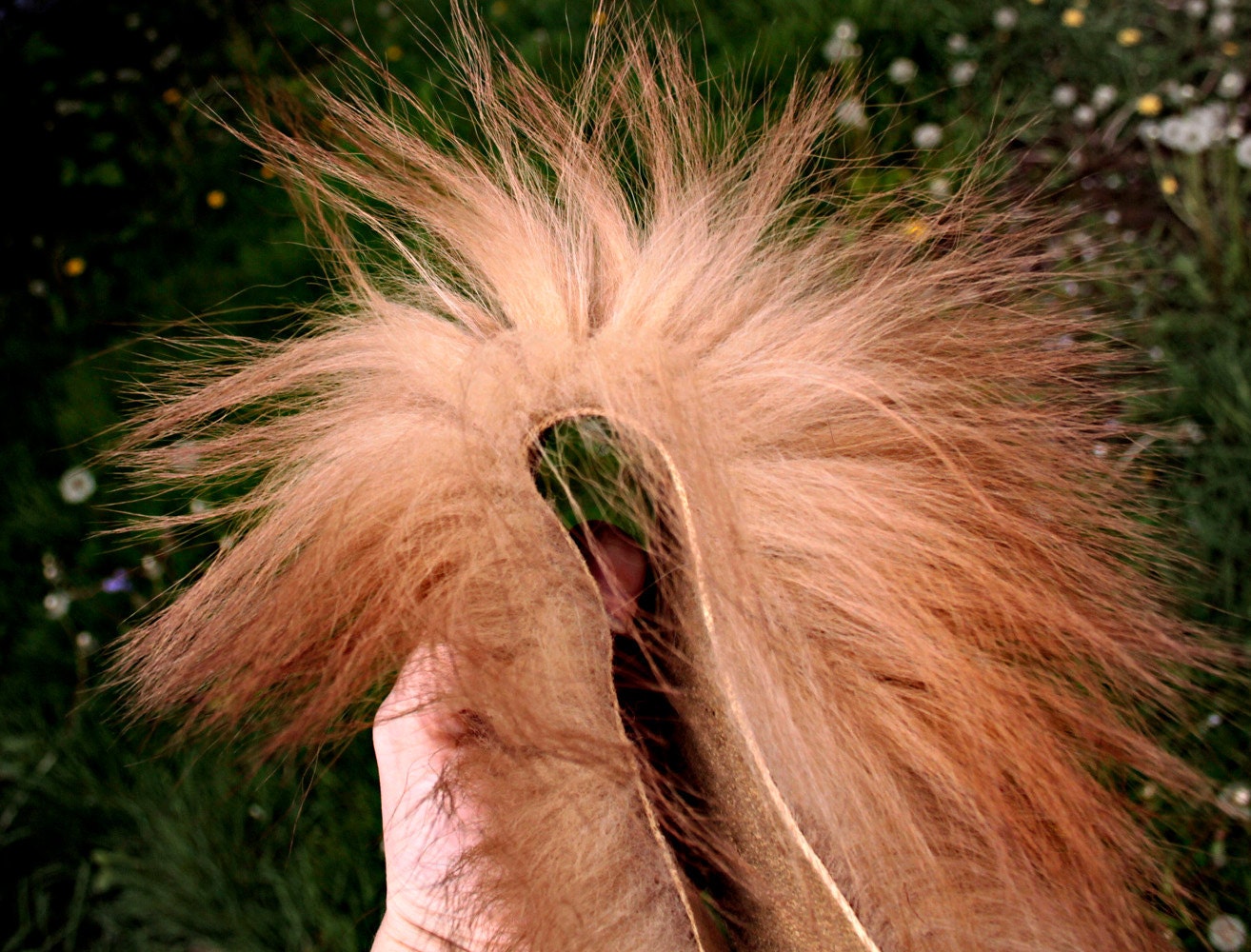 Real WOLVERINE Fur Ruff for Hoods, Jackets, Sweaters, or Crafts