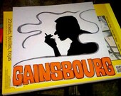 SERGE FUME GITANES - Serge Gainsbourg Smoke - Original Drawing - 8x8