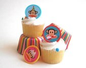Paul Frank Cupcake Toppers