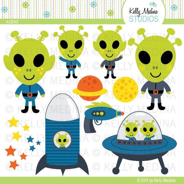 Aliens Clip Art