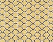 Aviary 2 Lodge Lattice and Vintage Yellow JD46- 1/2 yard - Joel Dewberry for Free Spirit bty