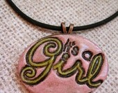 its a girl necklace