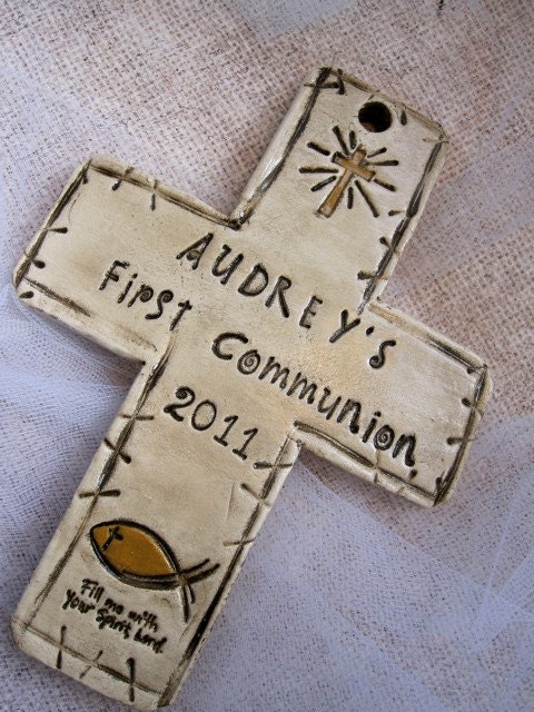 First Communion cross