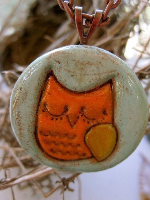 sleepy owl
