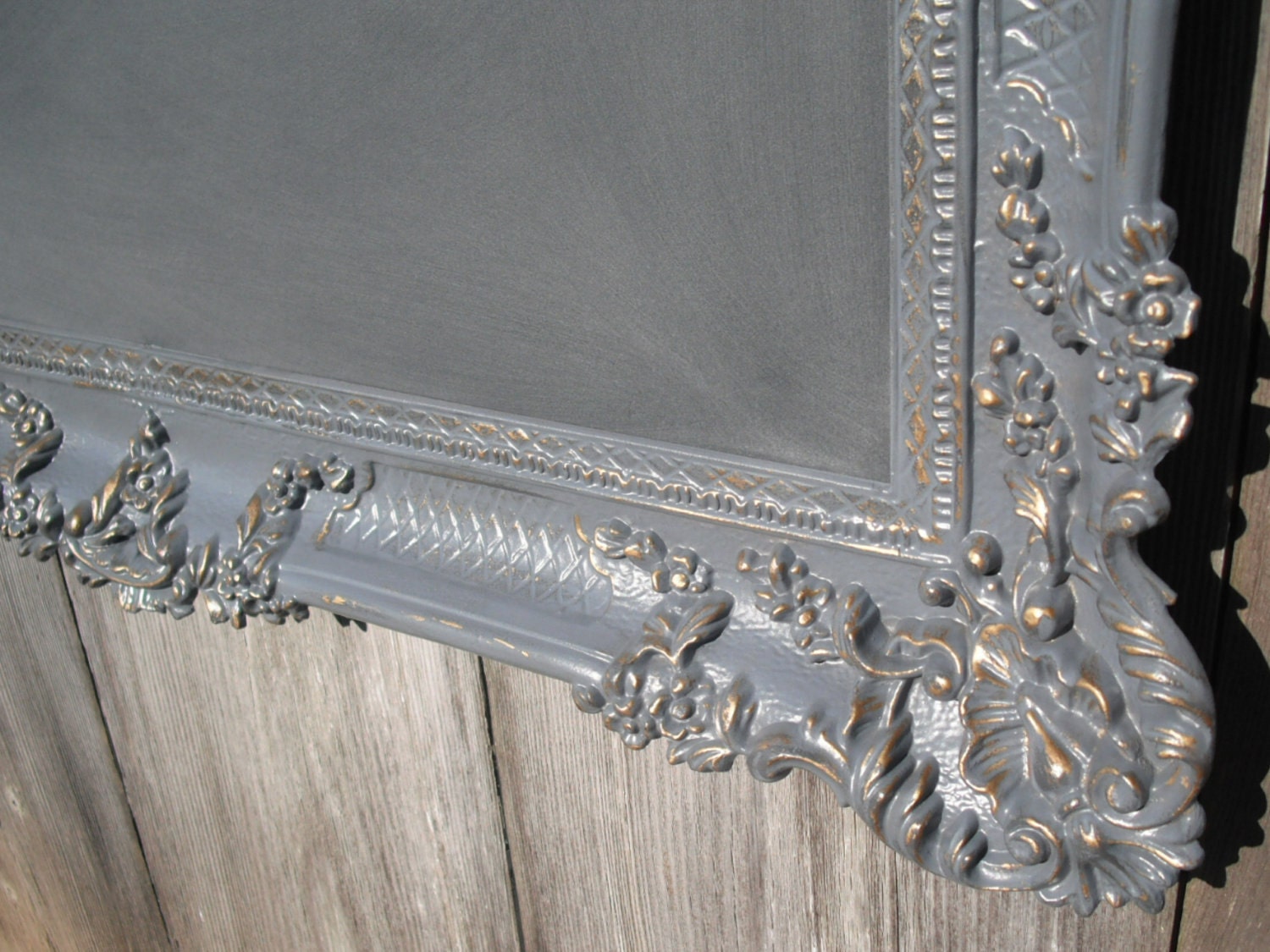 Hollywood Regency Chalkboard OLD WORLD STYLE Chalk board Restaurant Grey French Country Chalkboard