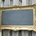 HOLLYWOOD REGENGY WEDDING Chalkboard Ornate Baroque French Country Gold Menu Board Seating Memo Board Sign