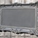 HOLLYWOOD REGENCY CHALKBOARD Wedding Chalkboard White Red Black Gold Grey Black board 36"x21" French Country Home Gothic Wedding Decor