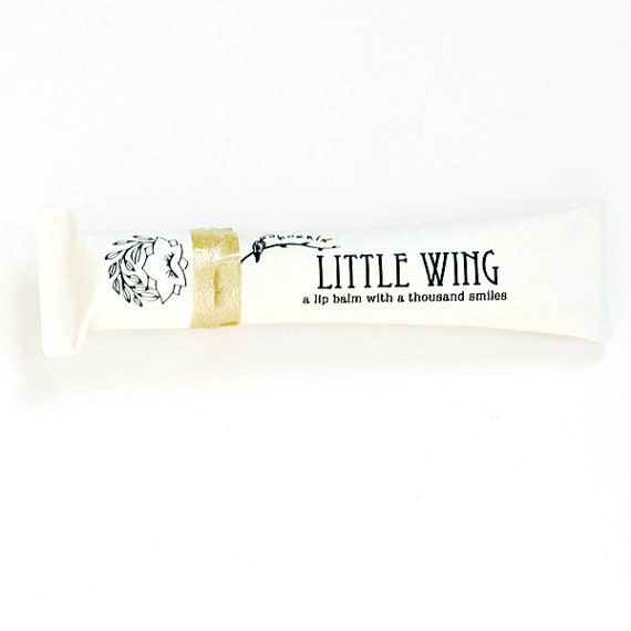 Little Wing Lip Balm in Eco Friendly Tube - Floral Citrus Vanilla .21 oz