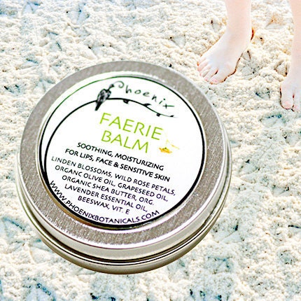 Faerie Balm - organic moisturizing floral salve - 1/2 oz tin