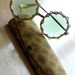 Vintage 1960s Green Disco Hipster Sunglasses Atomic Novelty Party Summer Women