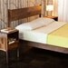 Mid Century Danish Modern Walnut Bed with Night Stands