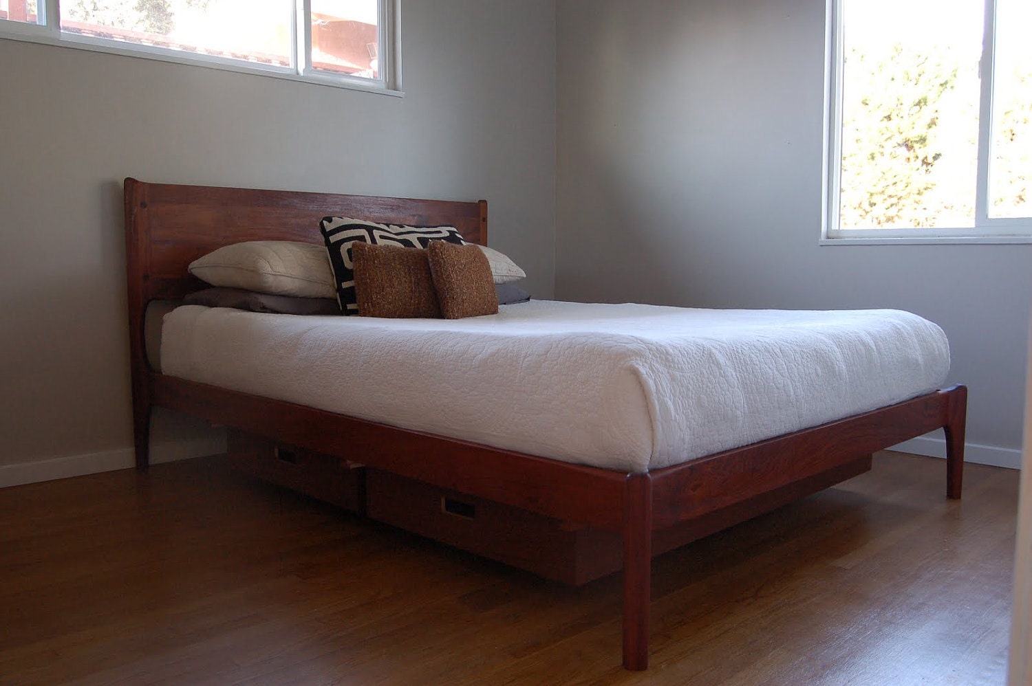 danish modern bed