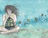 Art Print - The Direction Things Always Go