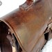 Dark Brown Rawhide Leather Messenger Laptop Satchel Bag -Free Shipping- BBC2BC