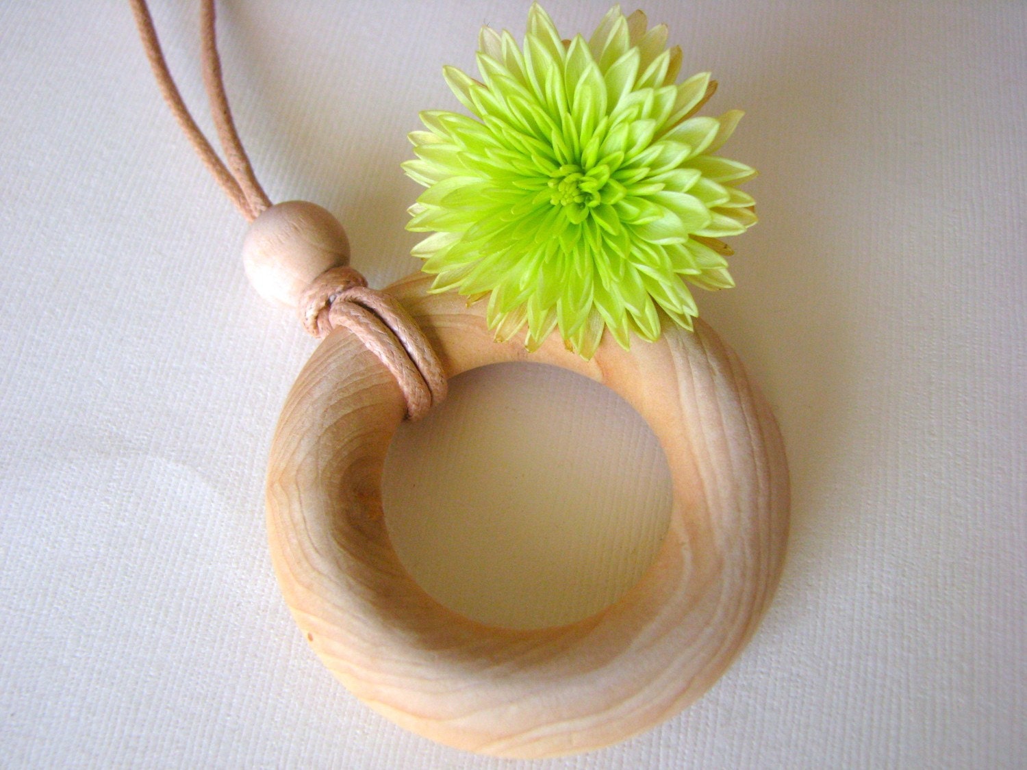 WOODEN Teething and Nursing Necklace - ALL natural