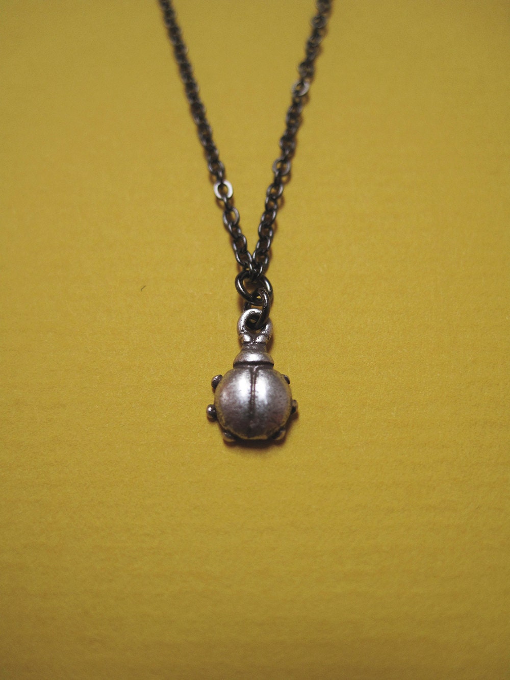 SALE 30% OFF tiny ladybug necklace