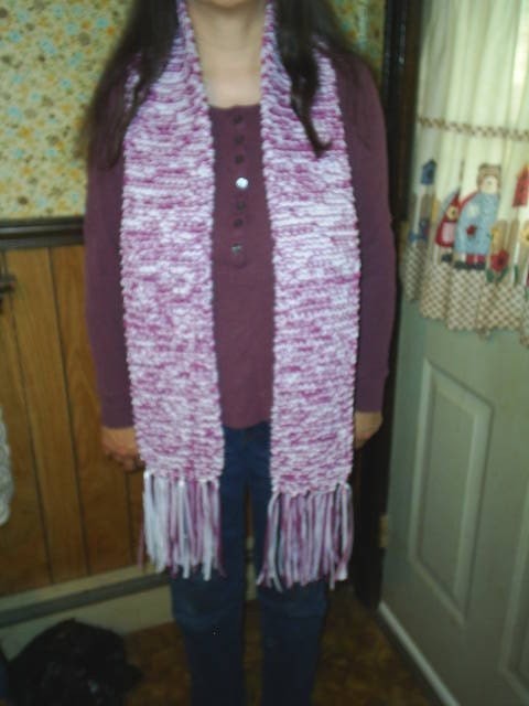 Raspberry Sherbet Scarf on SALE