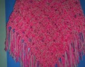 Pretty in Pink Child's Poncho