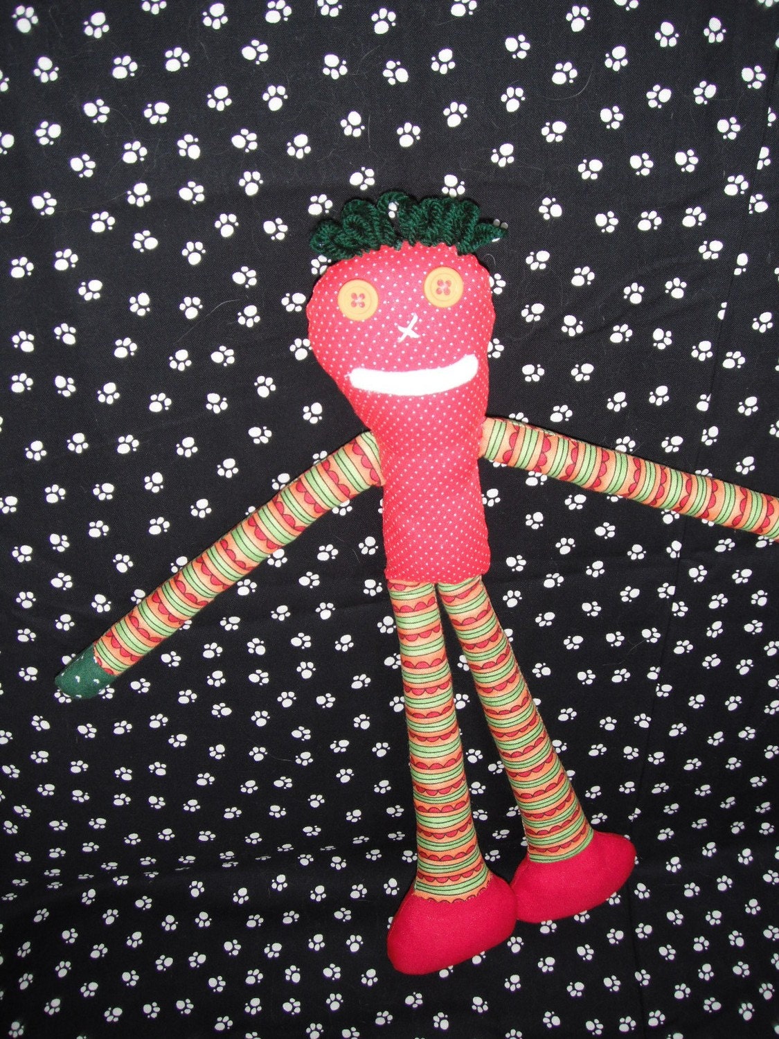 Striped Legs Doll