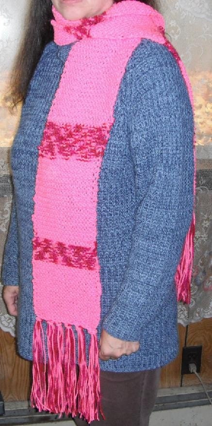 Hot Pink Scarf on SALE