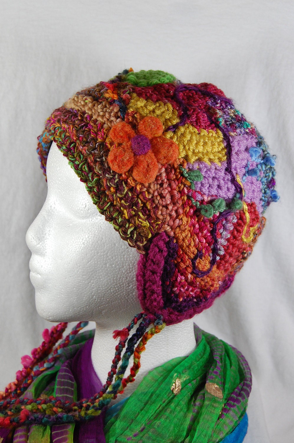Freeform Crochet Hat - Crochet Hat