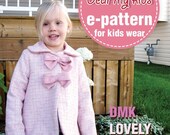 Reversible Lovely Ribbon Jacket PDF Patterns and Instruction ((12 months upto age 6))