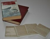 Literary Coasters - made to order in any colour