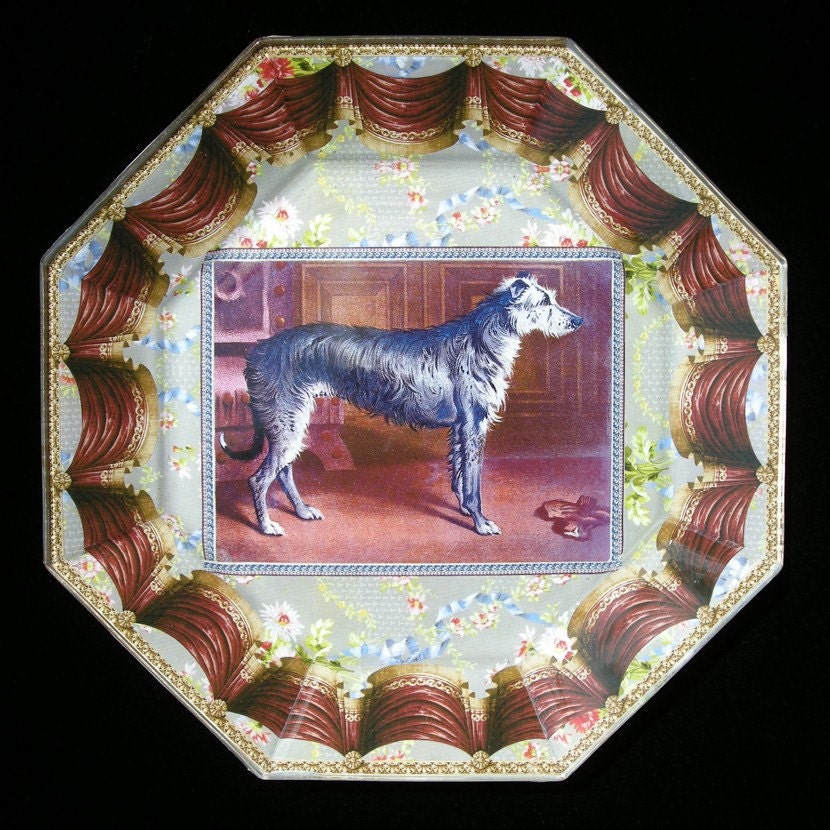 Irish Wolfhound Plate