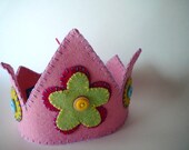 Felt Flower Crown, Any Color You Choose