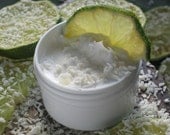 Organic Coconut Lime Lotion -- 1 1/2 oz. BPA FFREE Jar- A Tart & Creamy Tropical Delight for your senses - HoneyBeeHolistics Organic Coconut Lime Lotion -- 1 1/2 oz. BPA FFREE Jar- A Tart & Creamy Tropical Delight for your senses - HoneyBeeHolistics