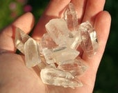 4 Clear Quartz Crystal Points from Arkansas