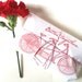 Coffee Wedding Favors in Vintage Red and White with Charming Twine. Tandem Bike. Rustic Wedding. Fall Wedding Favor.Set of 20.