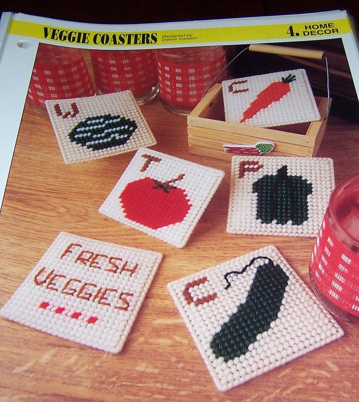Veggie Coasters