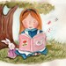 Childrens Wall Art Alice in Wonderland Nursery Kids Room Decor
