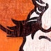 Ride 'Em Okstate Pistol Pete poster - High Quality Art Print