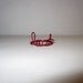 Red Lust Ring Wire Wrapped Dainty Unique Gifts