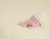 Baby Girl Hats in Newborn Size for Newborn Photography Props Aviator Bomber Chin Strap Helmet Style in Cream Pink Yellow and Blue Cotton