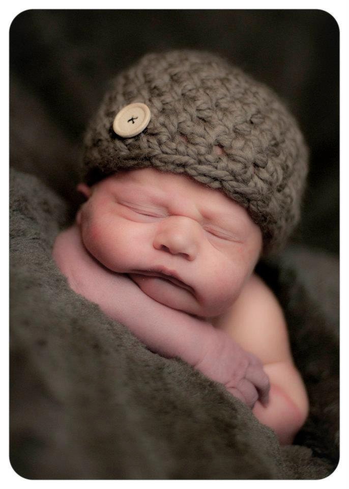 Newborn Photography Prop - taupe