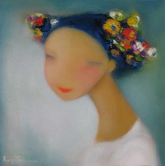 ready to ship 12"x12" Open Edition print from original oil
