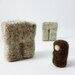 Fiber Art Wool Stonehenge Druid sculpture unique quirky solstice