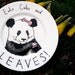 Eats Cake and Leaves side plate