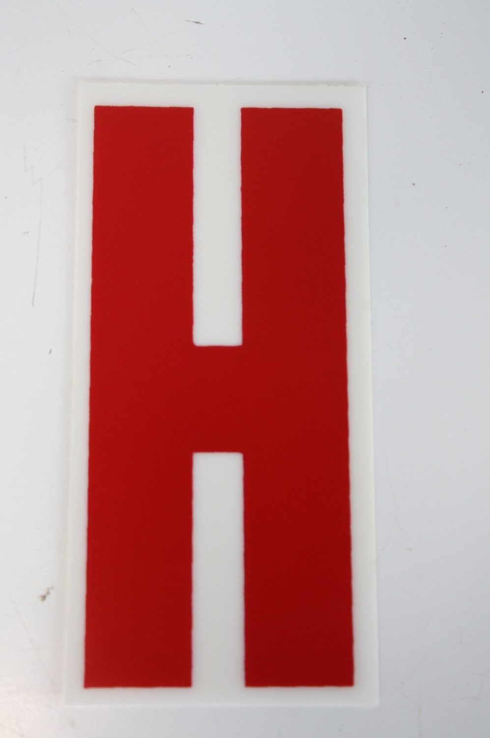 Vintage Sign Letter - H