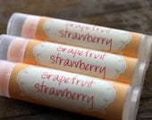 Grapefruit Strawberry- Lip Balm