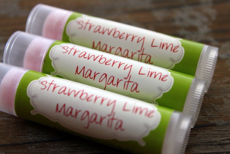 Strawberry Lime Margarita lip balm