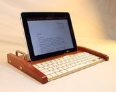 iPad Tablet Workstation - Keyboard - Tablet  Dock  - Cherry -  iPad, IPhone, Tablet Bluetooth Keyboard Computer Desktop Workstation